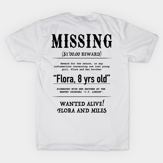 MISSING Flora Front and back by Profoundlyexceeded 